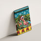 Afro-Bahamian Christmas Canvas Wall Art This Flamingo Needs A Beach Retreat