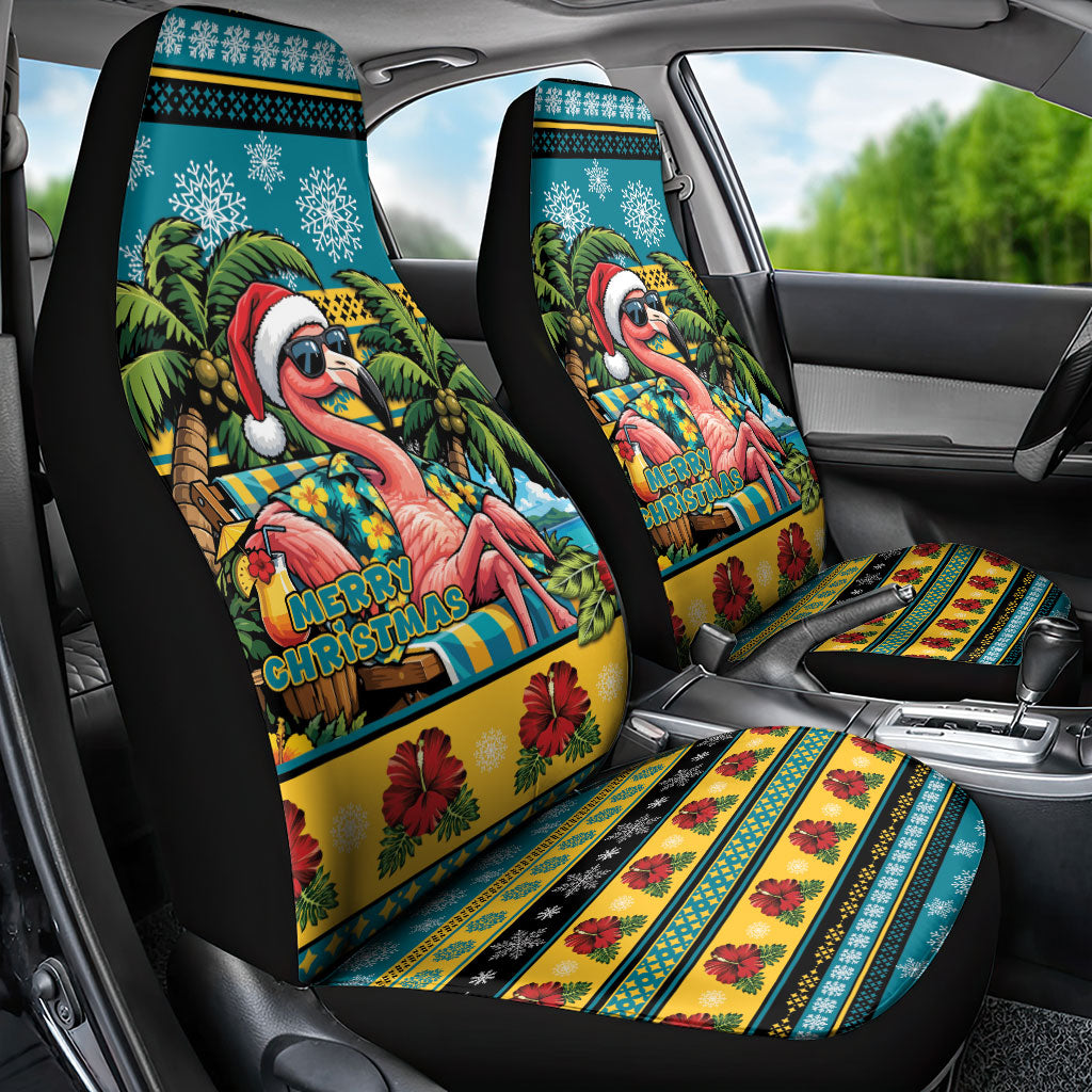 Afro-Bahamian Christmas Car Seat Cover This Flamingo Needs A Beach Retreat