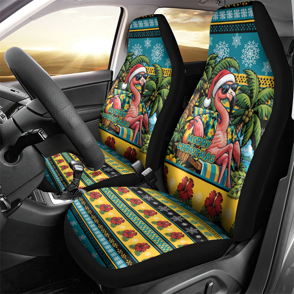 Afro-Bahamian Christmas Car Seat Cover This Flamingo Needs A Beach Retreat