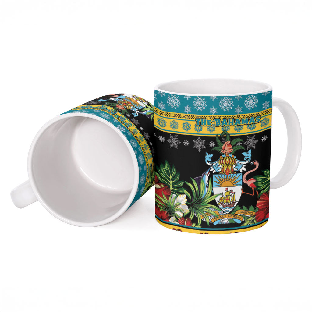 Afro-Bahamian Christmas Ceramic Mug This Flamingo Needs A Beach Retreat