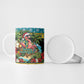 Afro-Bahamian Christmas Ceramic Mug This Flamingo Needs A Beach Retreat