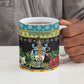 Afro-Bahamian Christmas Ceramic Mug This Flamingo Needs A Beach Retreat
