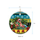 Afro-Bahamian Christmas Ceramic Ornament This Flamingo Needs A Beach Retreat
