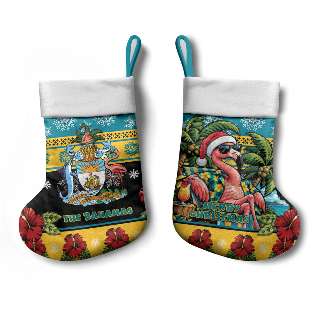 Afro-Bahamian Christmas Stocking This Flamingo Needs A Beach Retreat