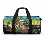 Afro-Bahamian Christmas Duffle Bag This Flamingo Needs A Beach Retreat