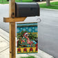 Afro-Bahamian Christmas Garden Flag This Flamingo Needs A Beach Retreat