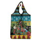 Afro-Bahamian Christmas Grocery Bag This Flamingo Needs A Beach Retreat