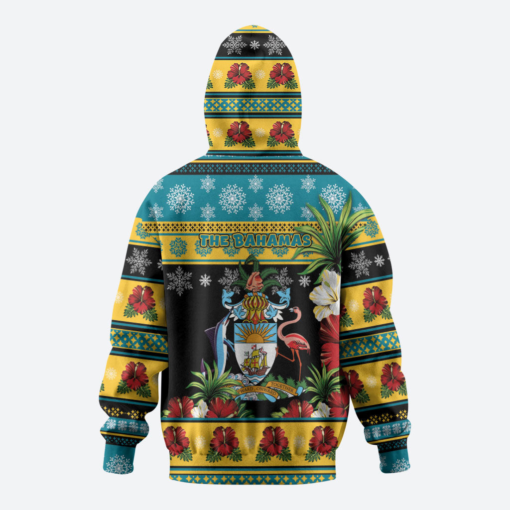 Afro-Bahamian Christmas Hoodie This Flamingo Needs A Beach Retreat