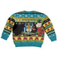 Afro-Bahamian Christmas Kid Ugly Christmas Sweater This Flamingo Needs A Beach Retreat