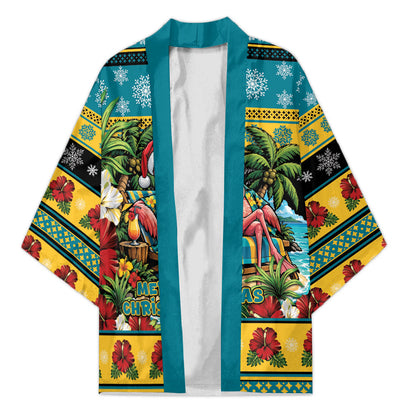 Afro-Bahamian Christmas Kimono This Flamingo Needs A Beach Retreat