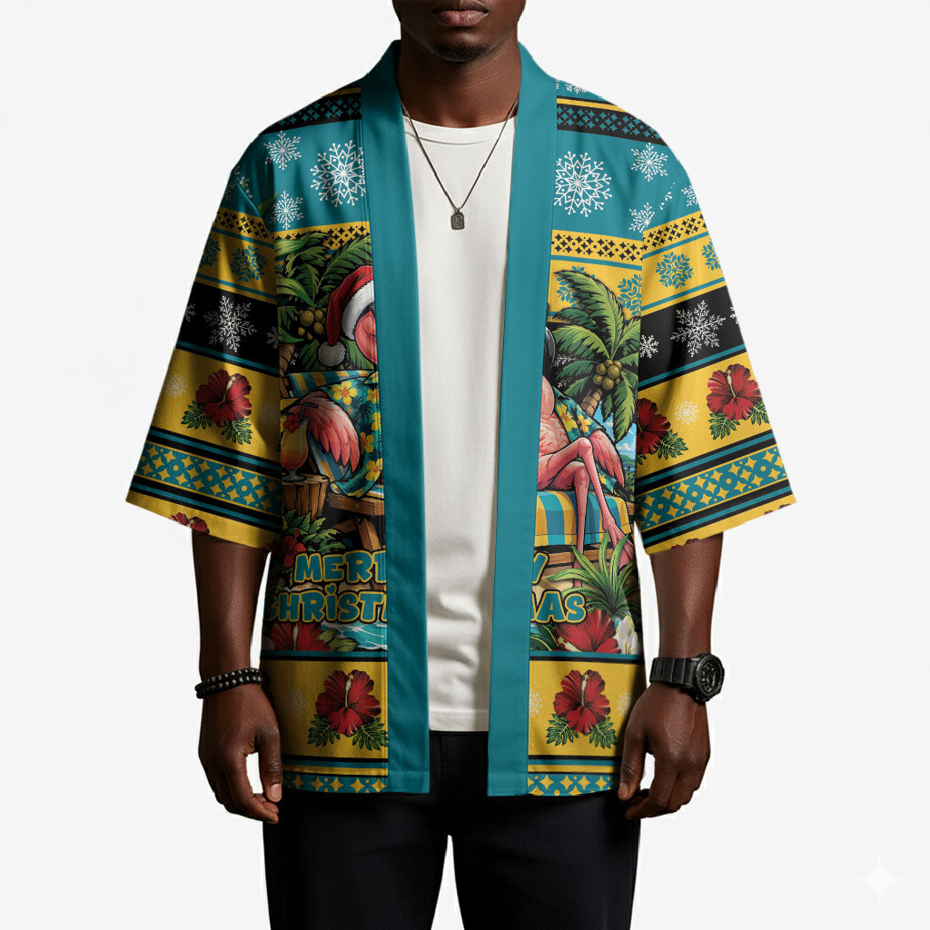 Afro-Bahamian Christmas Kimono This Flamingo Needs A Beach Retreat