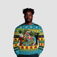 Afro-Bahamian Christmas Ugly Christmas Sweater This Flamingo Needs A Beach Retreat