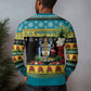 Afro-Bahamian Christmas Ugly Christmas Sweater This Flamingo Needs A Beach Retreat