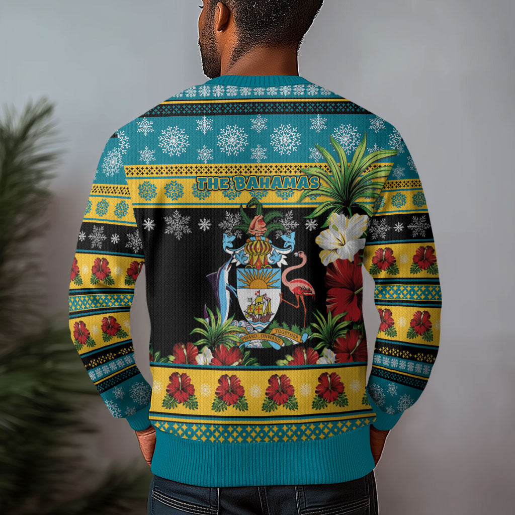 Afro-Bahamian Christmas Ugly Christmas Sweater This Flamingo Needs A Beach Retreat