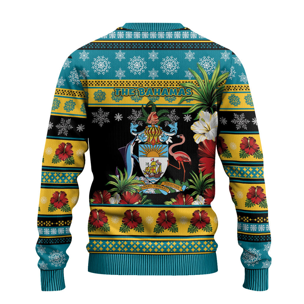 Afro-Bahamian Christmas Ugly Christmas Sweater This Flamingo Needs A Beach Retreat