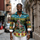 Afro-Bahamian Christmas Long Sleeve Button Shirt This Flamingo Needs A Beach Retreat