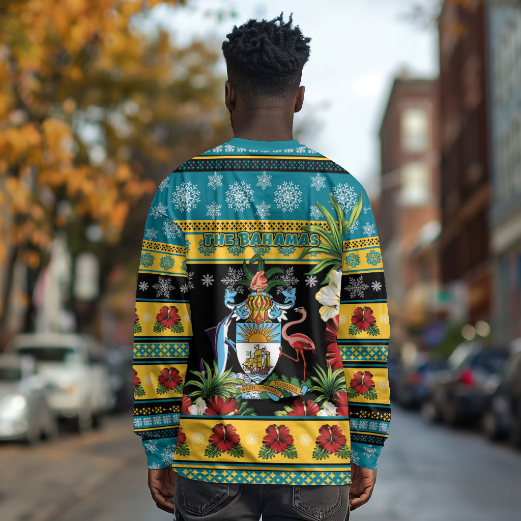 Afro-Bahamian Christmas Long Sleeve Shirt This Flamingo Needs A Beach Retreat