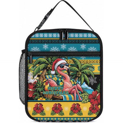 Afro-Bahamian Christmas Lunch Bag This Flamingo Needs A Beach Retreat
