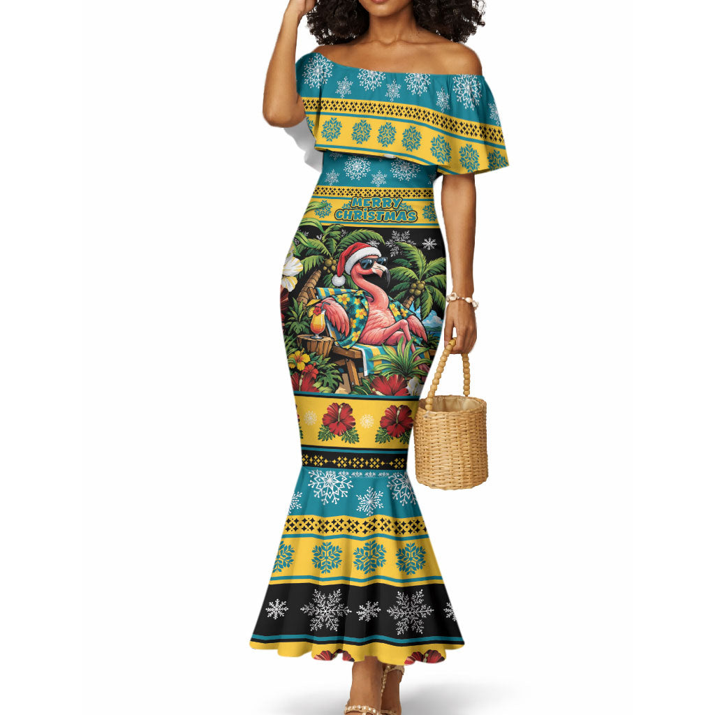 Afro-Bahamian Christmas Mermaid Dress This Flamingo Needs A Beach Retreat