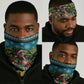 Afro-Bahamian Christmas Neck Gaiter This Flamingo Needs A Beach Retreat