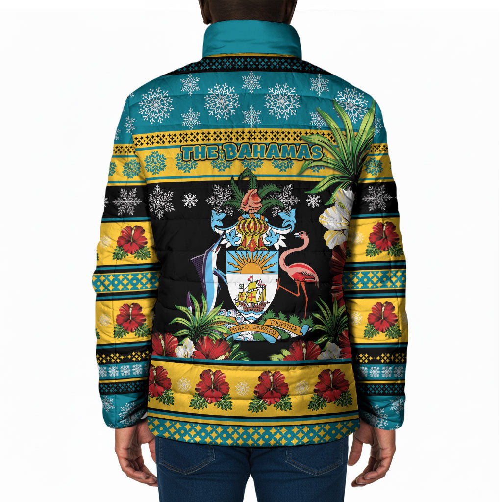 Afro-Bahamian Christmas Padded Jacket This Flamingo Needs A Beach Retreat