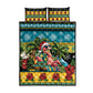 Afro-Bahamian Christmas Quilt Bed Set This Flamingo Needs A Beach Retreat