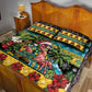 Afro-Bahamian Christmas Quilt Bed Set This Flamingo Needs A Beach Retreat