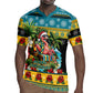 Afro-Bahamian Christmas Rugby Jersey This Flamingo Needs A Beach Retreat