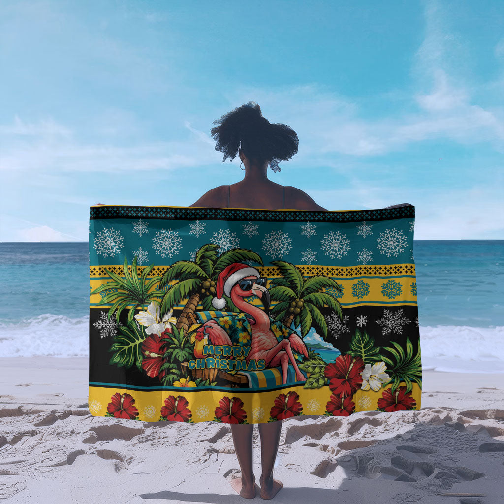 Afro-Bahamian Christmas Sarong This Flamingo Needs A Beach Retreat