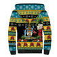 Afro-Bahamian Christmas Sherpa Hoodie This Flamingo Needs A Beach Retreat