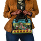 Afro-Bahamian Christmas Shoulder Handbag This Flamingo Needs A Beach Retreat