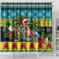 Afro-Bahamian Christmas Shower Curtain This Flamingo Needs A Beach Retreat