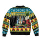 Afro-Bahamian Christmas Sleeve Zip Bomber Jacket This Flamingo Needs A Beach Retreat