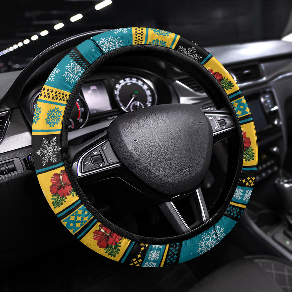 Afro-Bahamian Christmas Steering Wheel Cover This Flamingo Needs A Beach Retreat