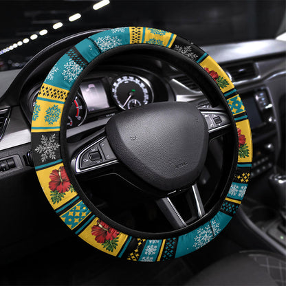 Afro-Bahamian Christmas Steering Wheel Cover This Flamingo Needs A Beach Retreat