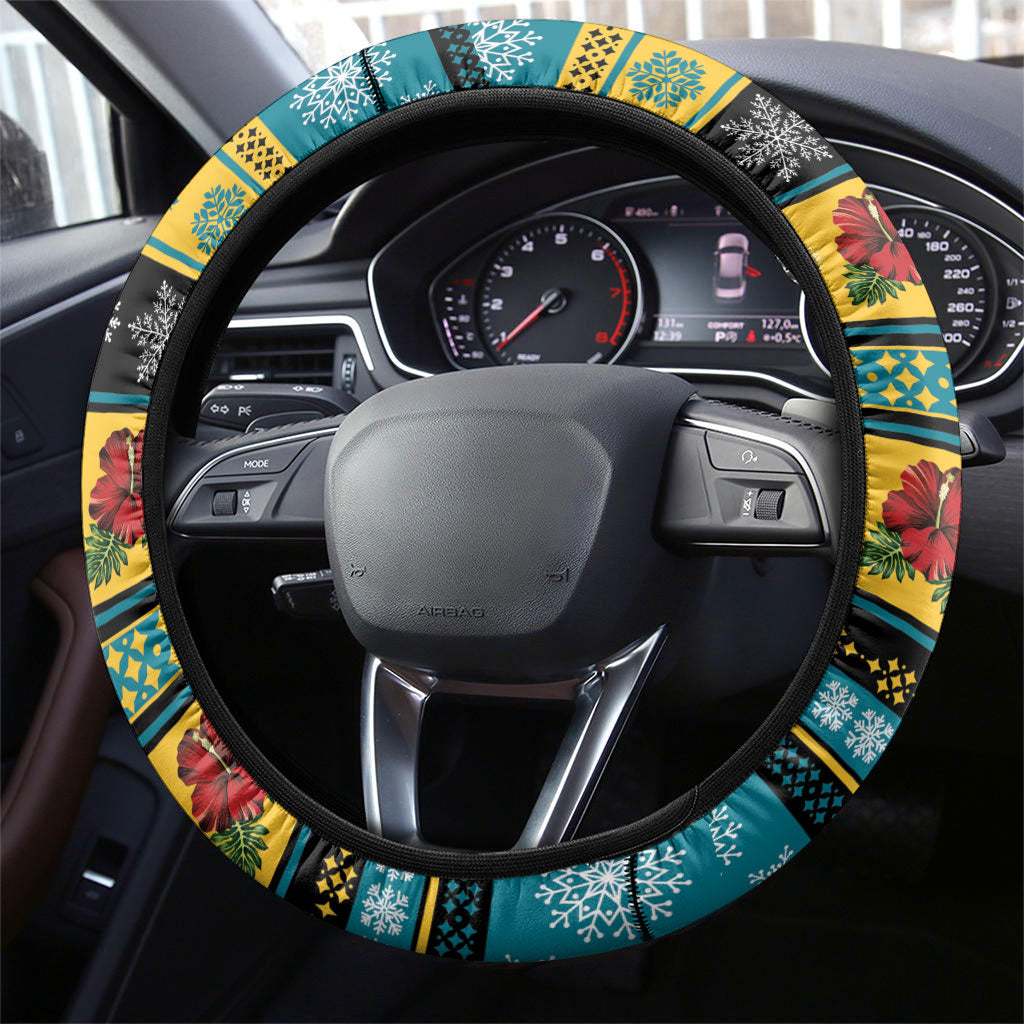 Afro-Bahamian Christmas Steering Wheel Cover This Flamingo Needs A Beach Retreat