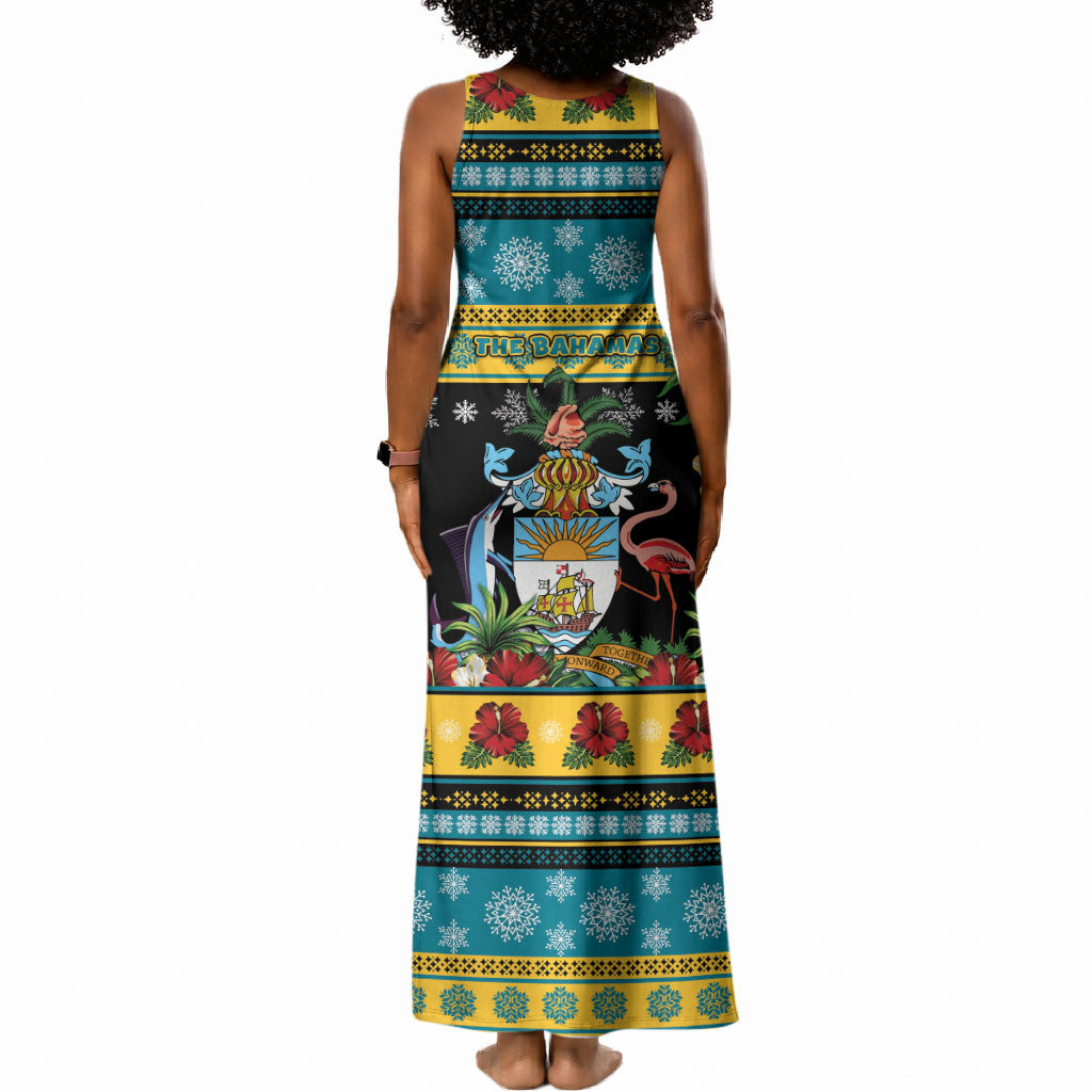 Afro-Bahamian Christmas Tank Maxi Dress This Flamingo Needs A Beach Retreat