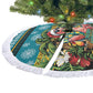 Afro-Bahamian Christmas Tree Skirt This Flamingo Needs A Beach Retreat