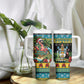 Afro-Bahamian Christmas Tumbler With Handle This Flamingo Needs A Beach Retreat