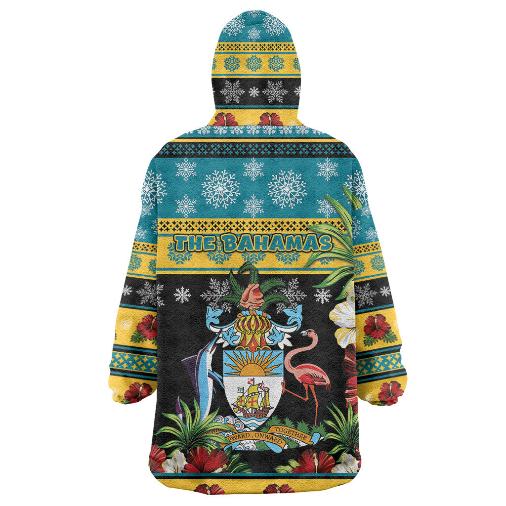 Afro-Bahamian Christmas Wearable Blanket Hoodie This Flamingo Needs A Beach Retreat