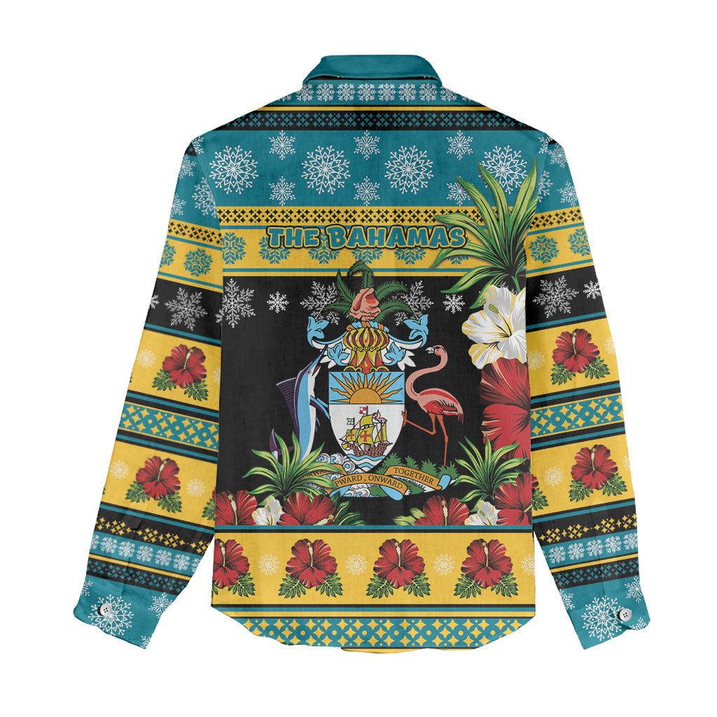 Afro-Bahamian Christmas Women Casual Shirt This Flamingo Needs A Beach Retreat