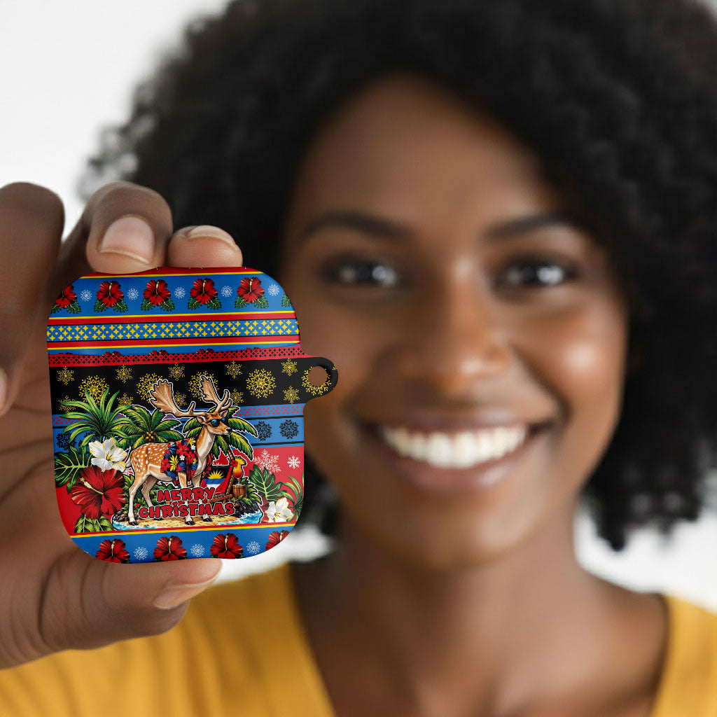 Afro-Antiguan and Barbudan Christmas AirPods Case This Fallow Deer Needs A Beach Retreat