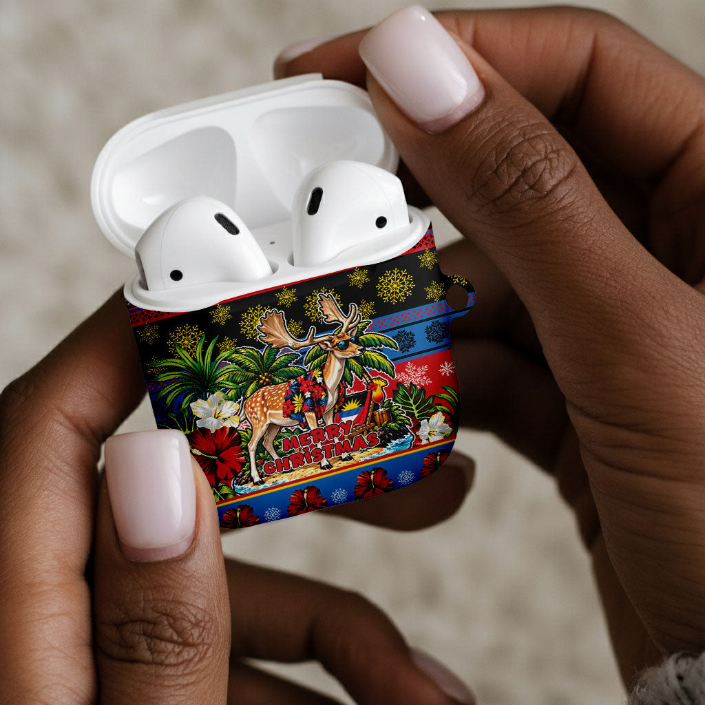 Afro-Antiguan and Barbudan Christmas AirPods Case This Fallow Deer Needs A Beach Retreat