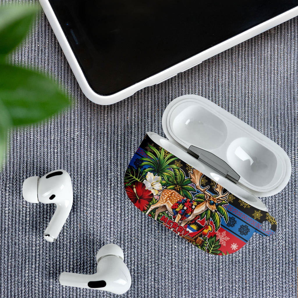Afro-Antiguan and Barbudan Christmas AirPods Case This Fallow Deer Needs A Beach Retreat