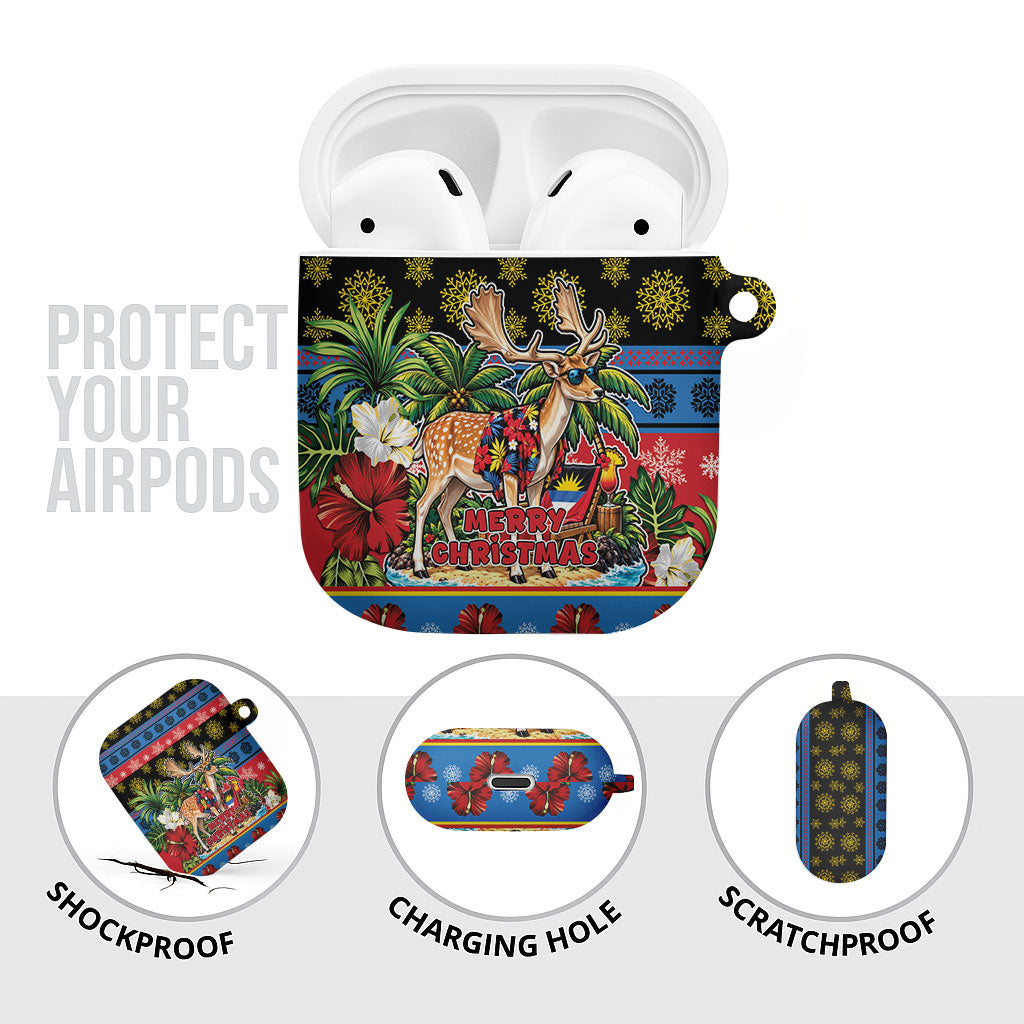 Afro-Antiguan and Barbudan Christmas AirPods Case This Fallow Deer Needs A Beach Retreat