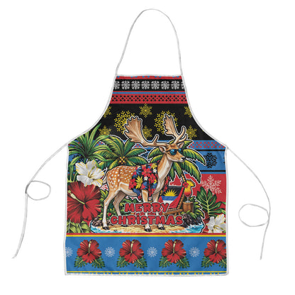 Afro-Antiguan and Barbudan Christmas Apron This Fallow Deer Needs A Beach Retreat