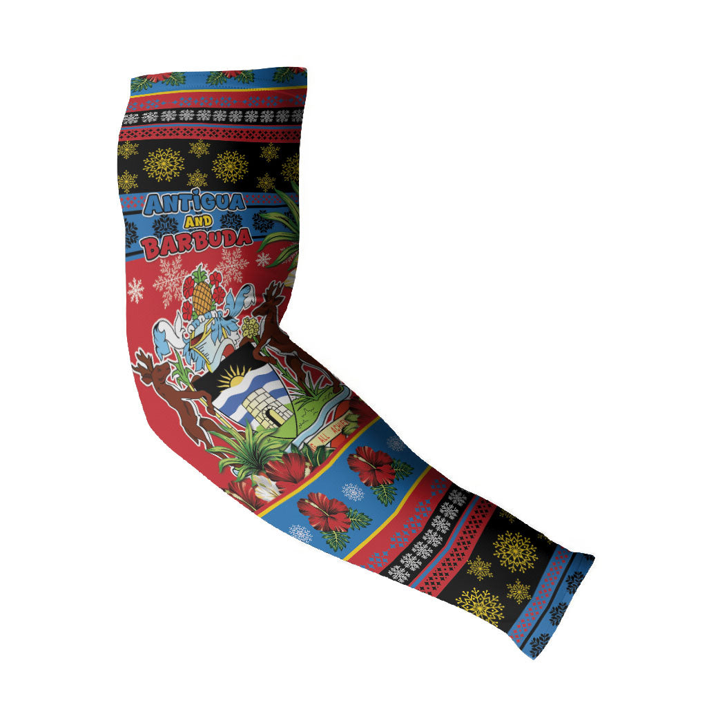 Afro-Antiguan and Barbudan Christmas Arm Sleeves This Fallow Deer Needs A Beach Retreat