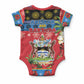 Afro-Antiguan and Barbudan Christmas Baby Onesie This Fallow Deer Needs A Beach Retreat