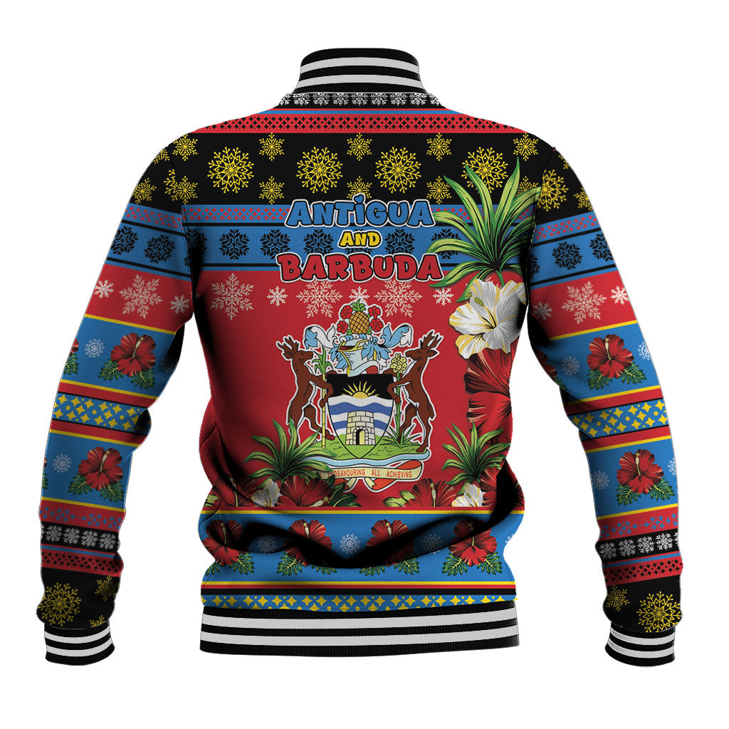 Afro-Antiguan and Barbudan Christmas Baseball Jacket This Fallow Deer Needs A Beach Retreat