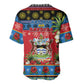 Afro-Antiguan and Barbudan Christmas Baseball Jersey This Fallow Deer Needs A Beach Retreat